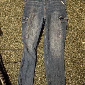 American Threads Blue Denim Jeggings